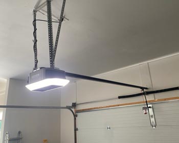 Garage door opener installation service