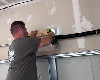 Garage door repair service